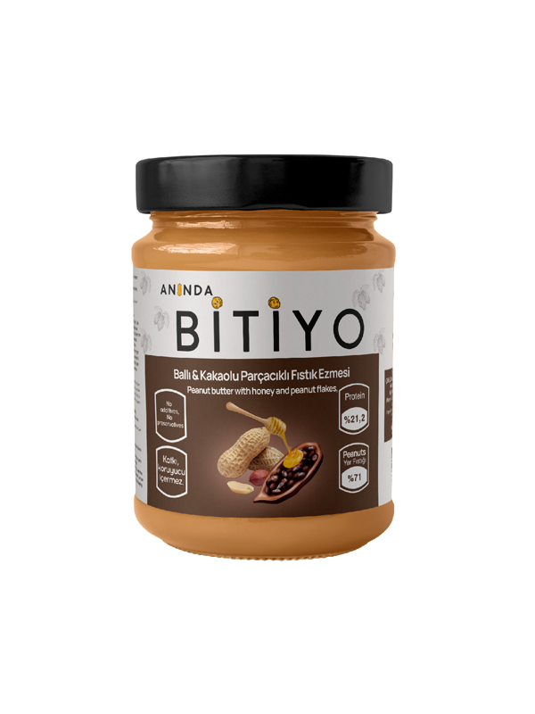 Peanut Butter with Honey Cocoa Particle 325 Grams
